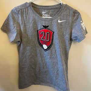 Abby Wambach USWNT 20 US Soccer Woso Nike Tee Shirt